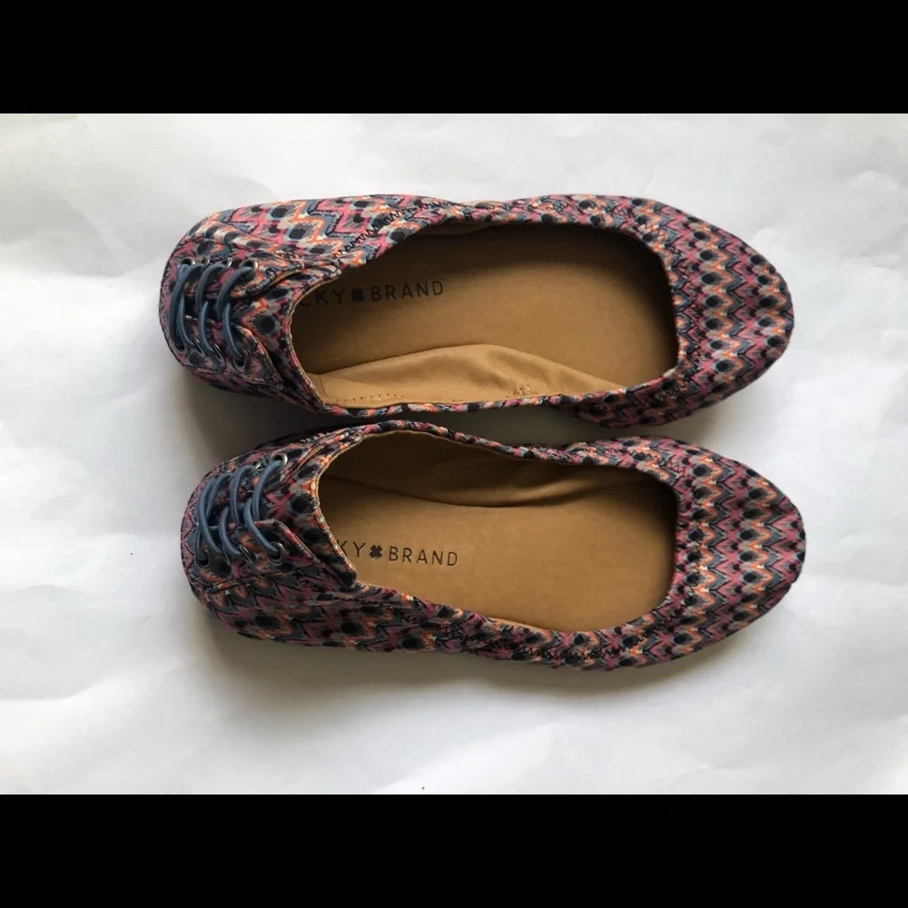 Lucky Brand ballet Flats sz 8M
